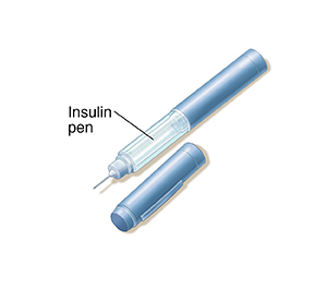 Insulin pen.