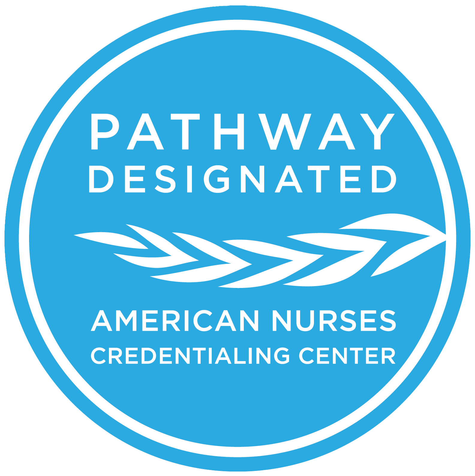 pathway designated american nurses credentialing center logo