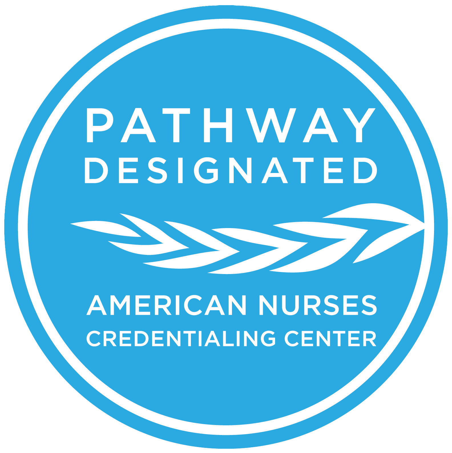 pathway designated american nurses credentialing center logo