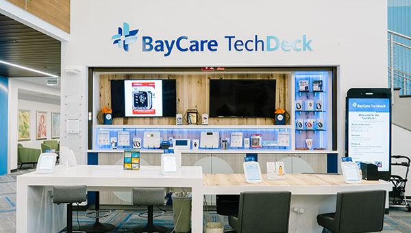 The BayCare TechDeck at a BayCare HealthHub