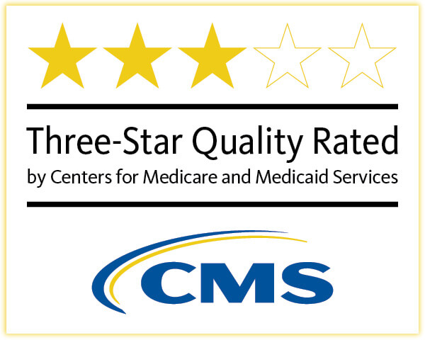 Centers for Medicare and Medicaid Services Three-Star Quality Rated