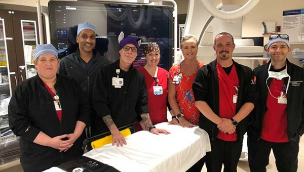 Dr. Parag Patel and his Mease Countryside Hospital team performed the first renal denervation at BayCare outside of a clinical trial.