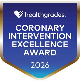2026 Healthgrades Coronary Intervention Excellence Award