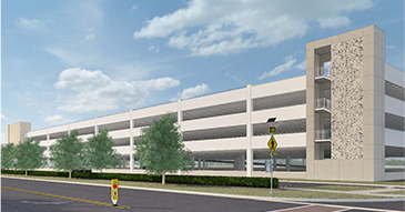 Mease Countryside Expansion Rendering 2 Parking Garage
