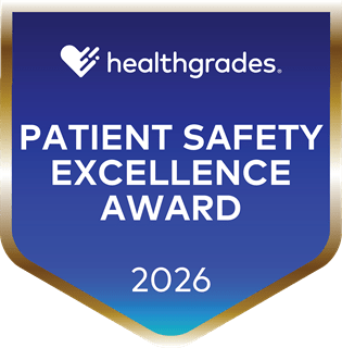 2026 Healthgrades Patient Safety Excellence Award