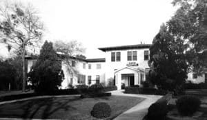 Historic view of Mease Dunedin Hospital