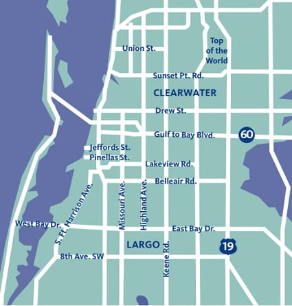 CareVan map