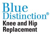Blue Distinction® Knee and Hip Replacement designation logo
