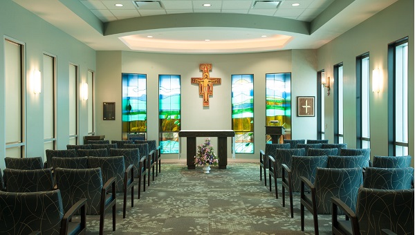The chapel at St. Joseph's Hospital-South