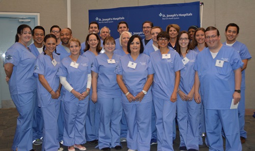 Group photo of Tampa in Scrubs Class of August 2015