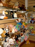 Plush toys available at hospital gift shop