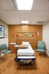 Heart Institute Patient Room
