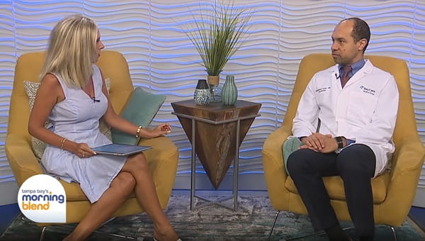 Interventional cardiologist Dr. Mohamed Omer with BayCare Hospital Wesley Chapel talks about the latest in heart screening and heart risk during the Best of BayCare segment on Tampa Bay's Morning Blend on WFTS-TV.