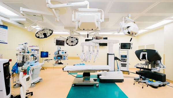 An operating room at Winter Haven Hospital