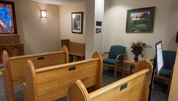a photo of the winter haven hospital chapel