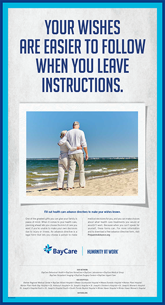 Your Wishes advance directive print ad