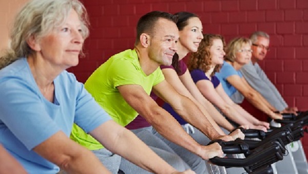 group indoor cycling fitness integrative medicine