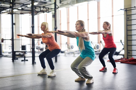 women exercising women exercising