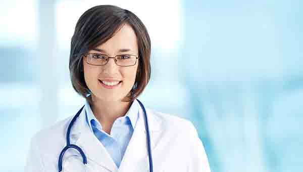 Smiling-Woman-Doctor-with-Blue-Hue