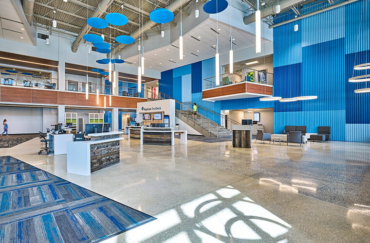 Bloomingdale HealthHub interior