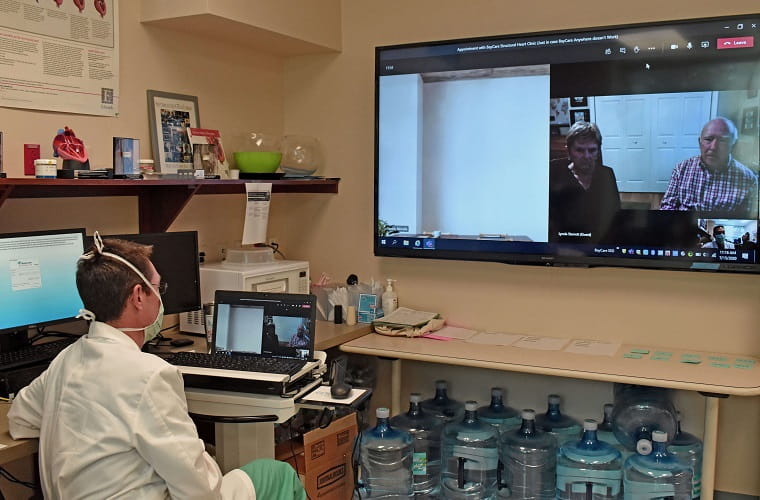 Dr. Rovin with the Sterretts