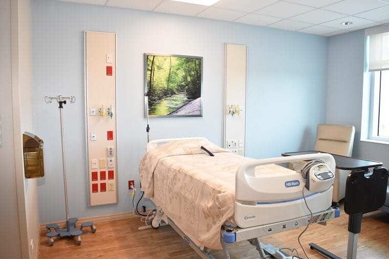 St. Joseph's Hospital-North New Patient Room