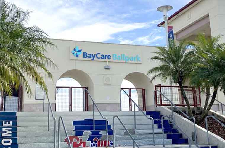 New for 2021: BayCare Ballpark - Spring Training Online