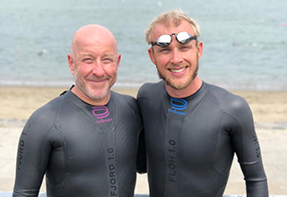 Latest Chapter of Father-Son Racing Tale Comes to St. Anthony’s Triathlon