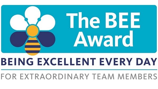 The Bee Award Being Excellent Every Day