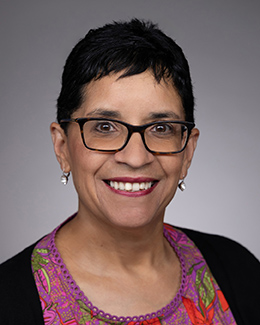 A headshot of Judy Aquino, the program manager of the Internal Medicine Program at Morton Plant North Bay Hospital.