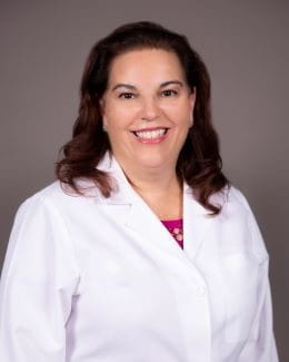 headshot of Lourdes Pelaez Echevarria, DO, FACOS, Transitional Year Residency Program Director