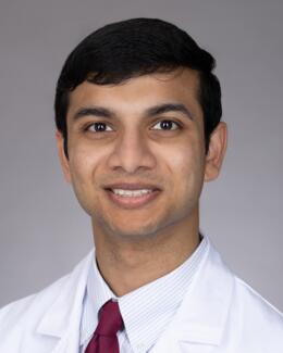 Headshot of Dr. Bodipati wearing a lab coat 