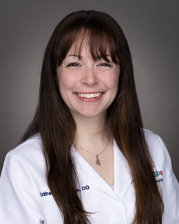 A headshot photo of Katie Douglas, DO.