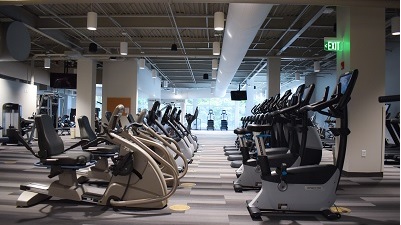 Stationary bikes at BayCare Fitness Center