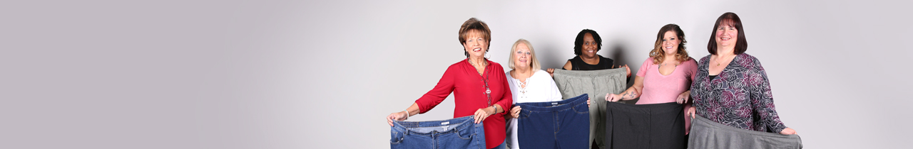 image with ladies showing their weight loss success