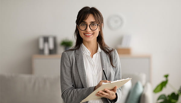 Smiling Therapist
