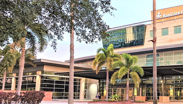 Exterior image of the Carillon Fitness Center at BayCare