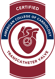 acc as transcatheter valve center certified seal