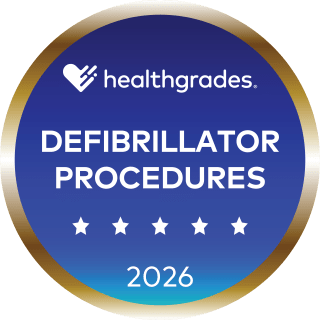 Healthgrades Defibrillator award 2026