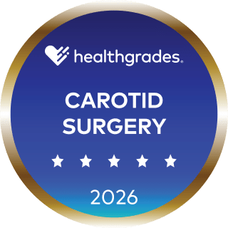 Five-Star for Carotid Surgery Healthgrades Award 2026