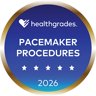 Five-Star for Pacemaker Procedures Healthgrades Award 2026