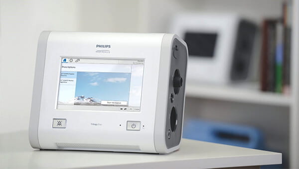 Ventilator therapy device