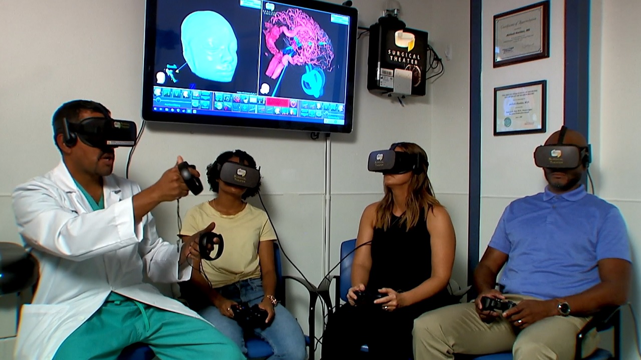 Virtual Reality Medical Technology at St. Joseph's Children's Hospital