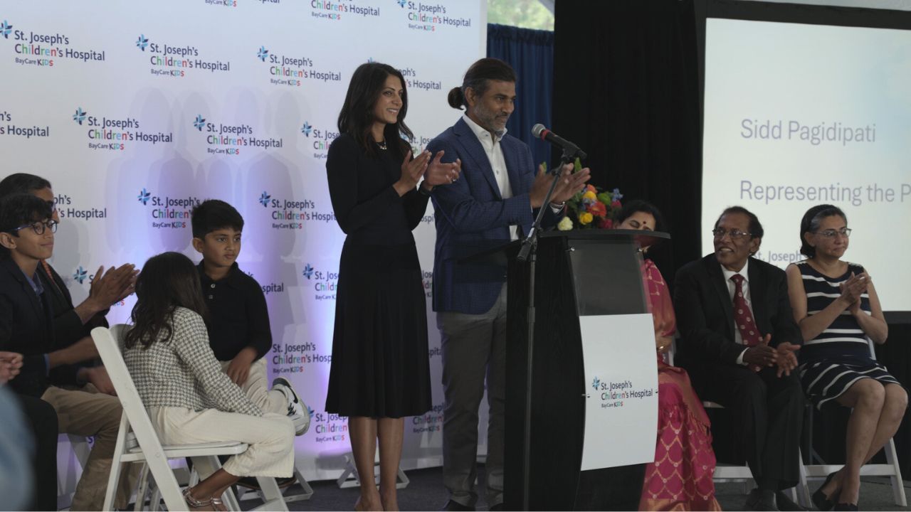 Historic $50 Million Gift: Pagidipati Family Transforms Pediatric Health Care in Tampa Bay